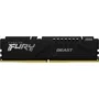 Kingston FURY Beast KF560C30BBEK2--32 DDR5 32GB (2x16GB) 6000MHz CL30 1.4V DIMM Kit con EXPO y XMP 3.0, disipador y LEDs